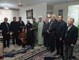 دیدار امام جمعه شهرستان ملایر با خانواده شهید مدافع حرم حاج حیدر ابراهیم‌خانی 